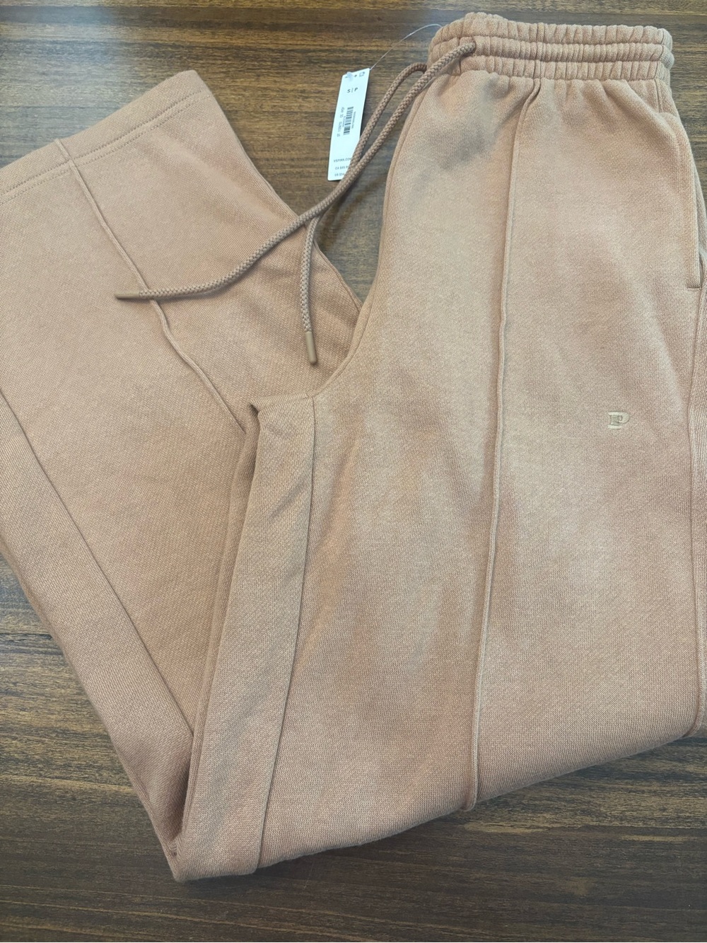 PINK Victoria's Secret camel brown Drawstring Joggers